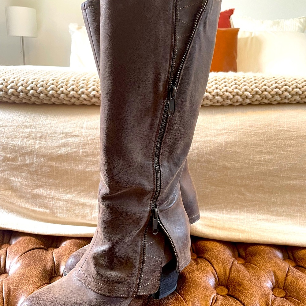 Like New Brown Fergalicious Boots!